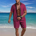 2025 Summer Hot Selling New Men's Casual Versatile beach shorts set